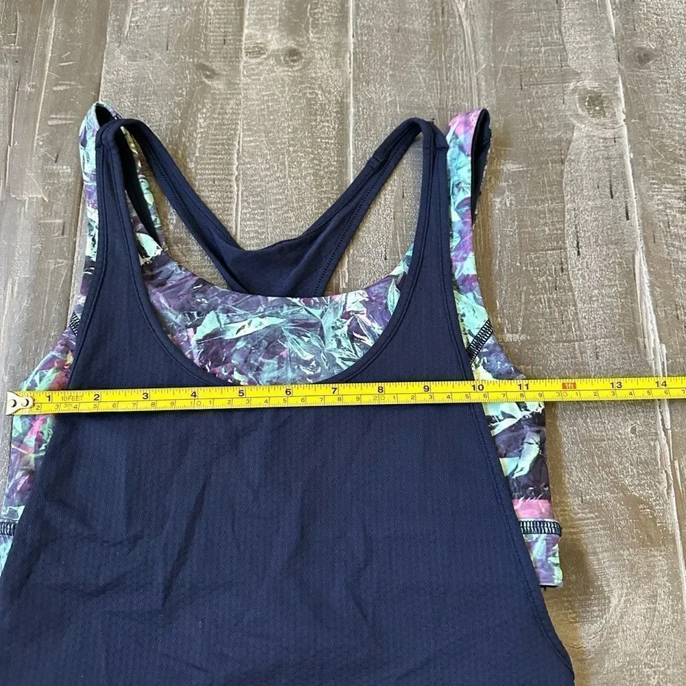 Lululemon Multicolor Athletic Tank Top